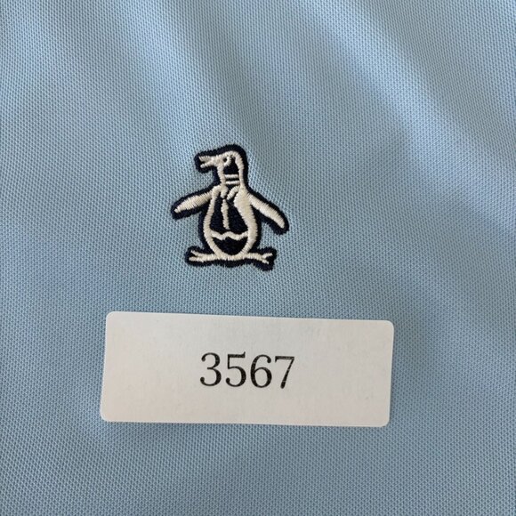 Original Penguin Golf Polo Mens Medium Light Blue - Picture 10 of 10